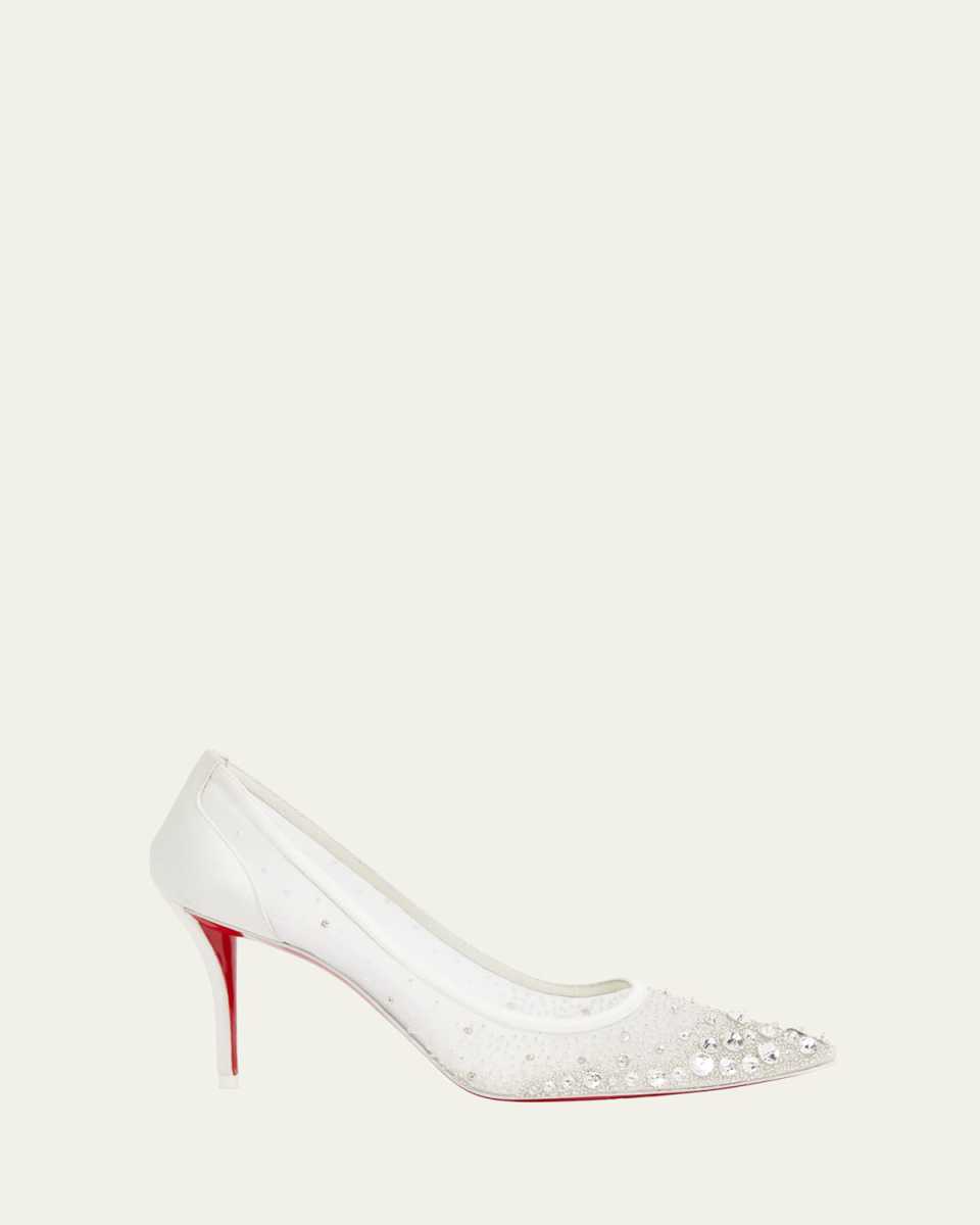 Miss Z Sparkling Red Sole Pumps